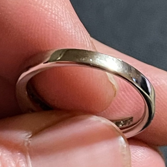 Sterling Silver CZ engagement ring - Picture 9 of 9